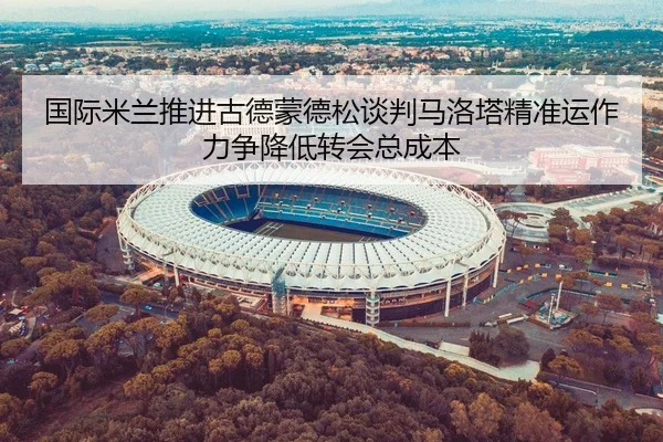 国际米兰推进古德蒙德松谈判马洛塔精准运作力争降低转会总成本